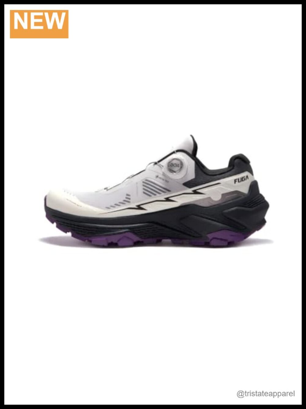 Women's Waterproof Trail Running Shoes with BOA Lace System, Vibram Outsole,